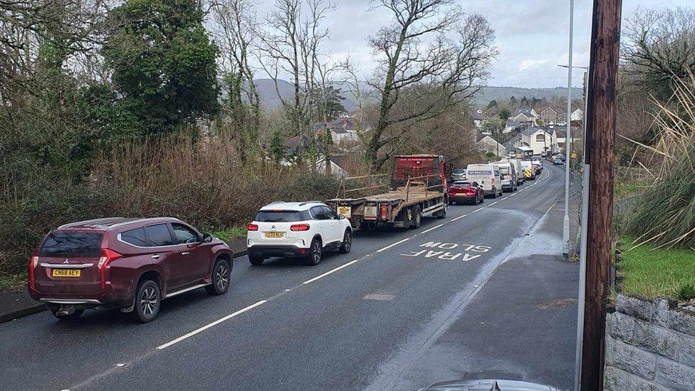 traffic queues