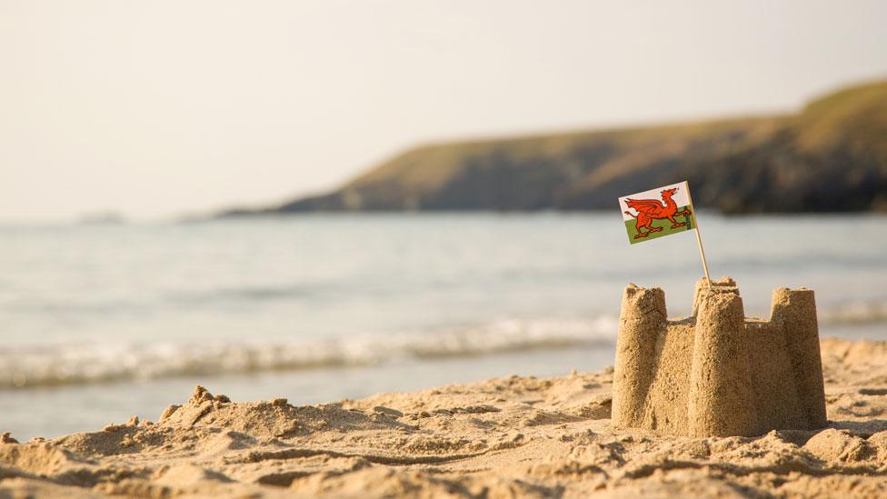 Beach in Wales