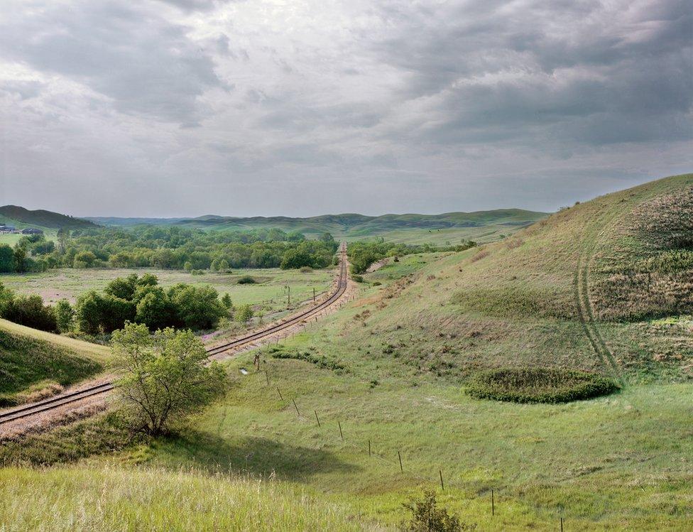 West from Oacoma, South Dakota