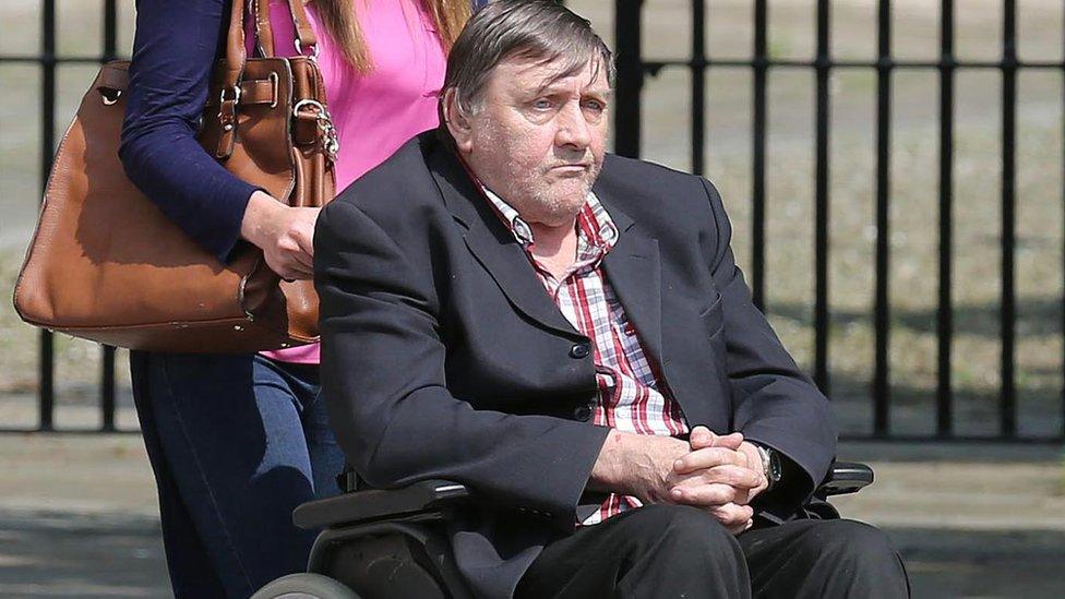 The loyalist faces 19 charges dating back to 1973