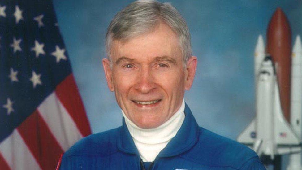 US astronaut John Young in 2009