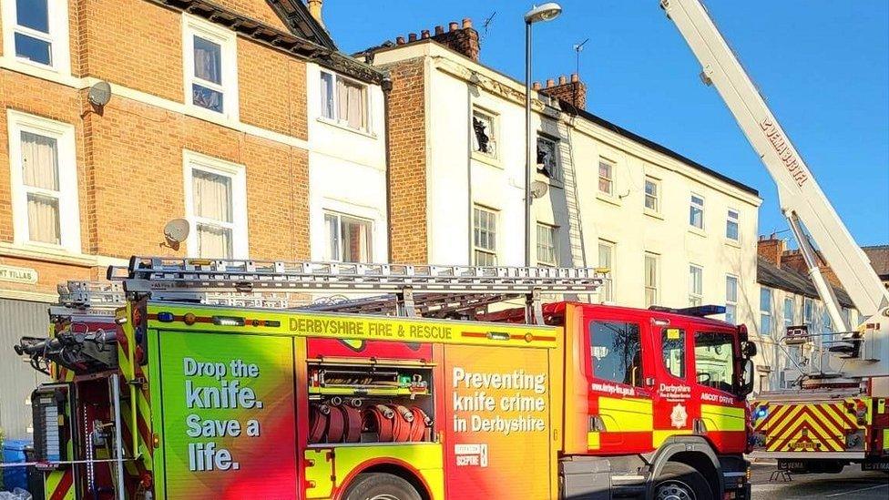 Osmaston Road fire