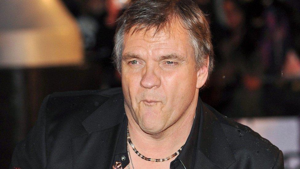 Meat Loaf at the Brits in 2010