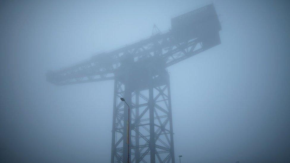 Fog in Glasgow