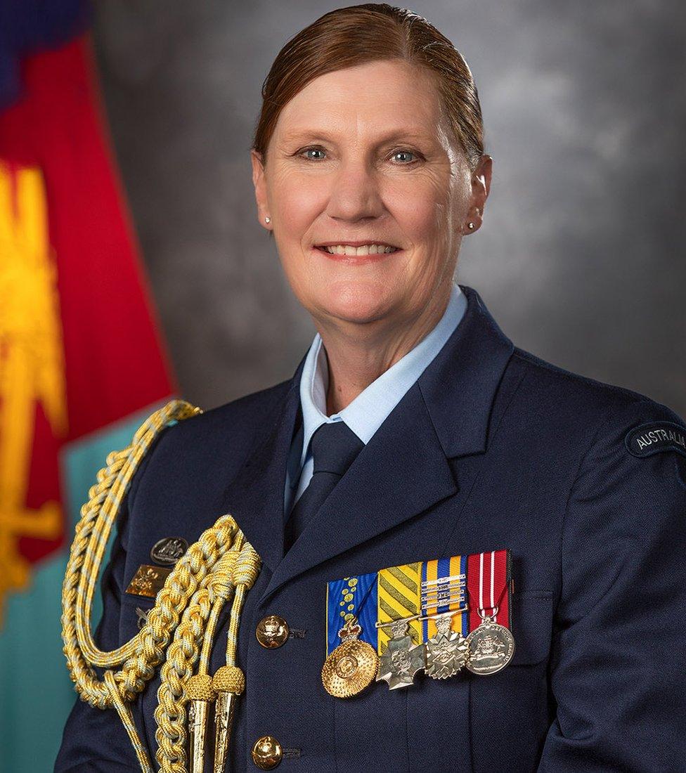 Vice-Marshal Cath Roberts smiling