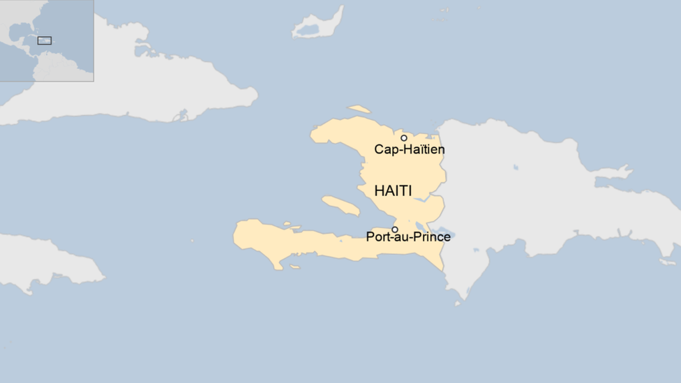 Haiti map