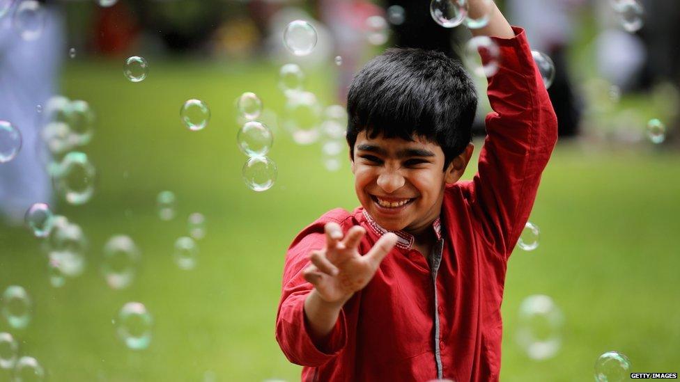 Eid is celebrated across the UK