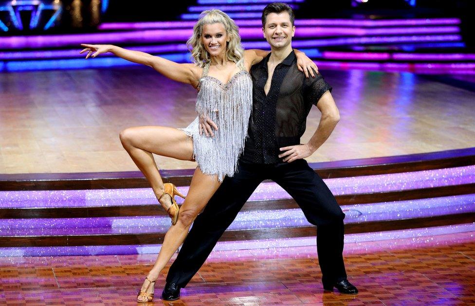 Pasha Kovalev and Ashley Roberts