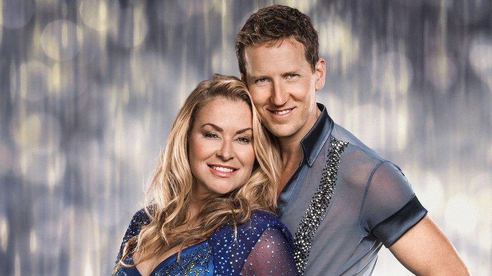 Anastacia and Brendan Cole