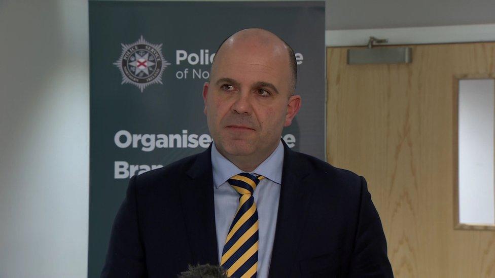 Detective Chief Inspector Richard Thornton of PSNI Organised Crime Team