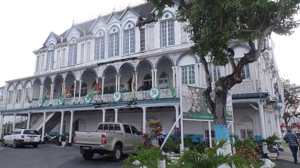 Celebrations in Georgetown, Guyana, of 50 years of independence from the UK, May 2016