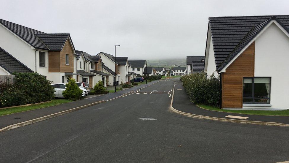 Houses on the Ballakilley estate