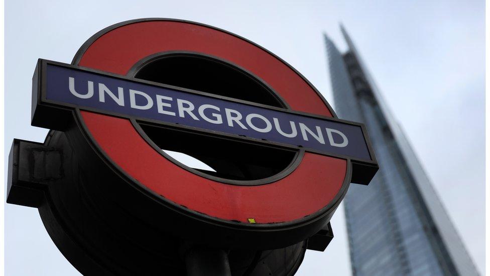 London Underground sign