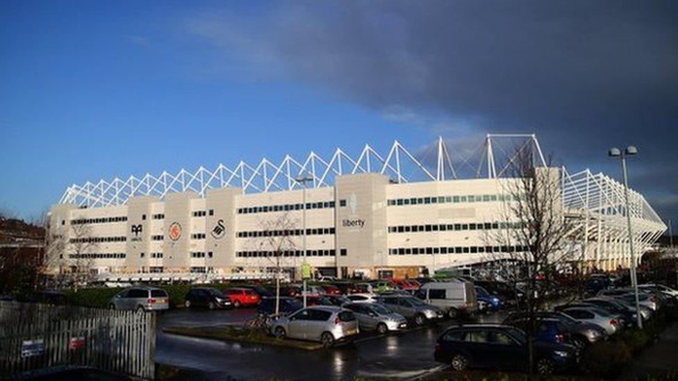 The link road will help improve traffic from the Liberty Stadium to the city centre on match days