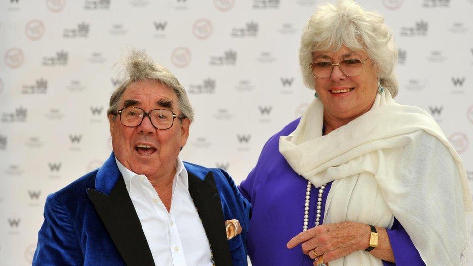 Ronnie Corbett and Anne Hart