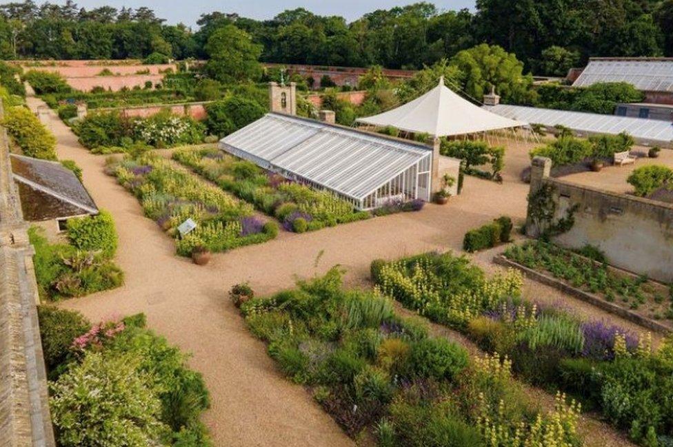 Holkham Hall Walled Garden