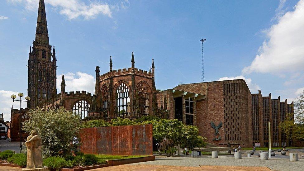 View of Coventry Cathedral