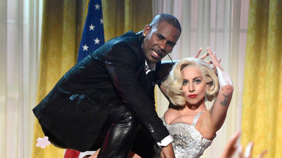 R. Kelly and Lady Gaga