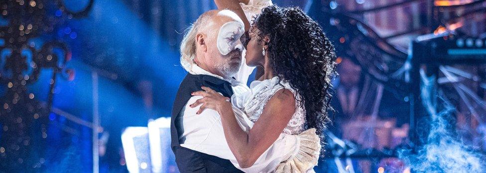 Bill Bailey and Oti Mabuse