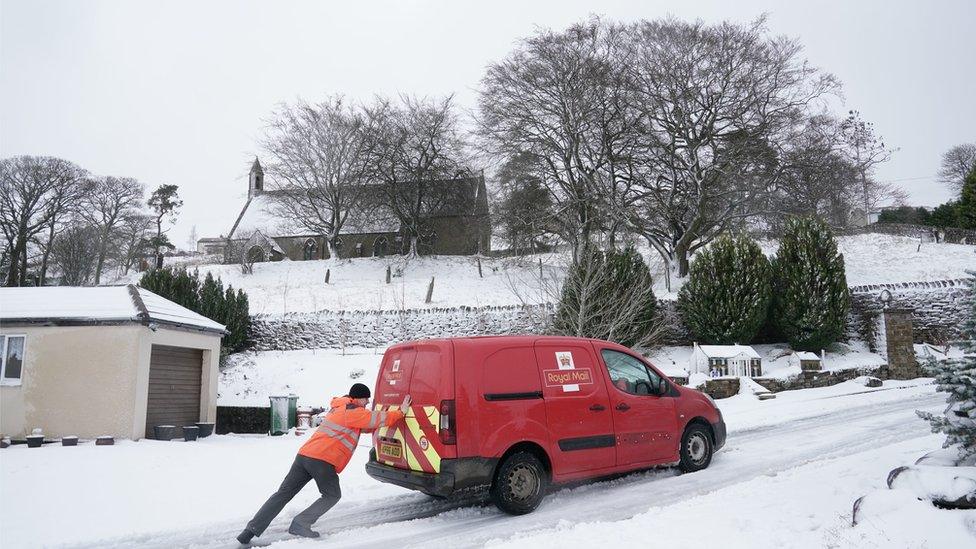 Snow in Cumbria