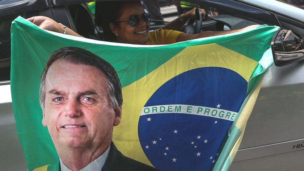 Bolsonaro flag