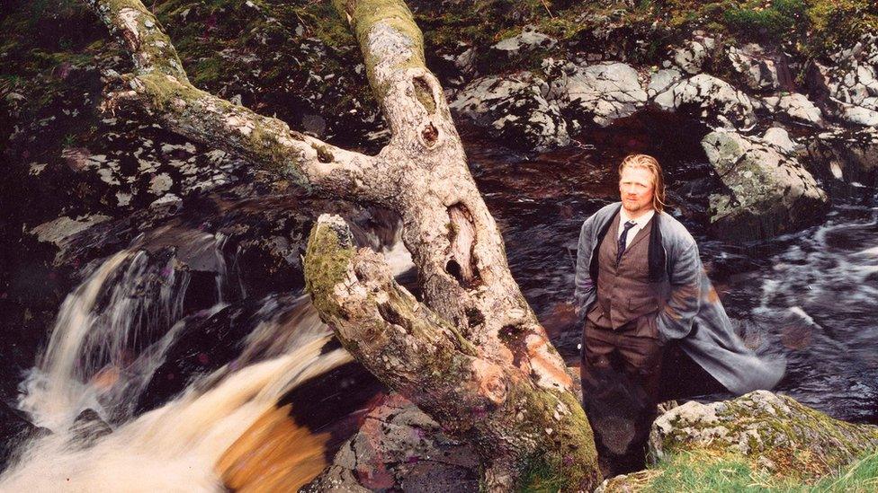 Steven Campbell, pictured by Lord Snowdon - the renowned photographer and ex-husband of Princess Margaret