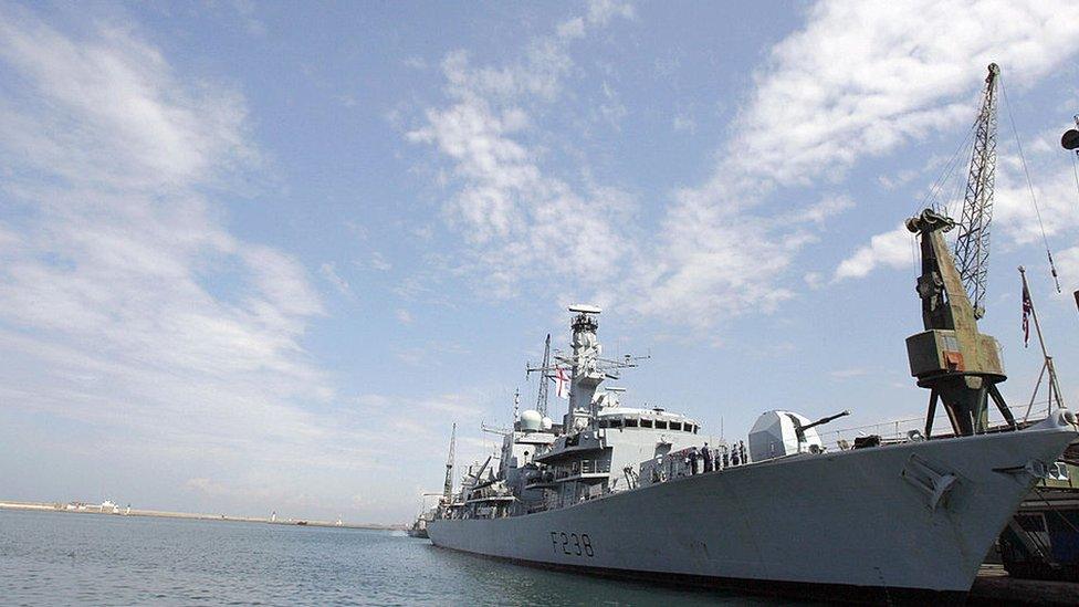 HMS Northumberland