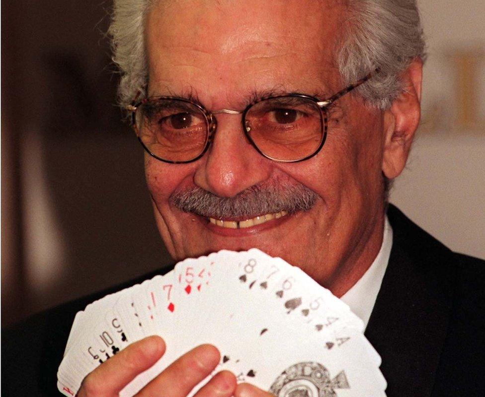 Omar Sharif in 1999