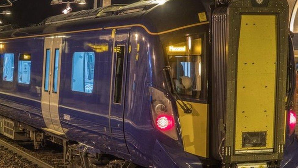 Scotrail Class 385 three-car unit