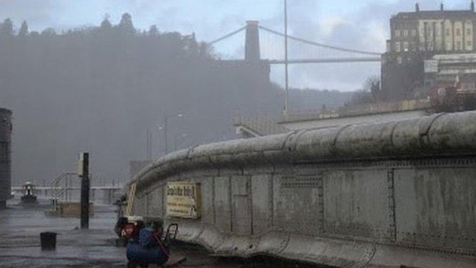 Image of Brunel's 'other bridge' in Bristol