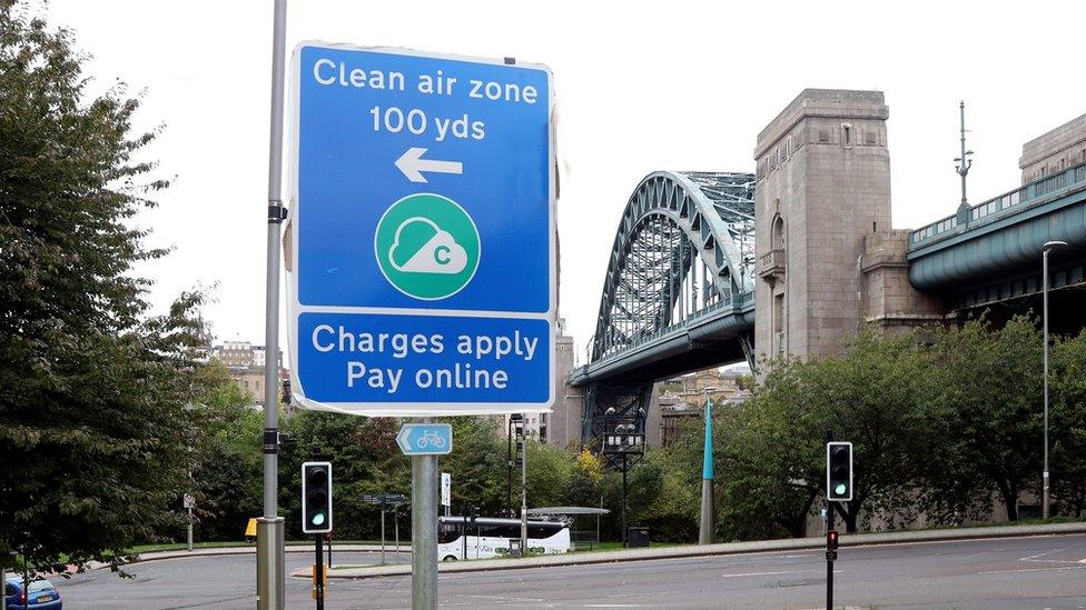 Clean Air Zone sign