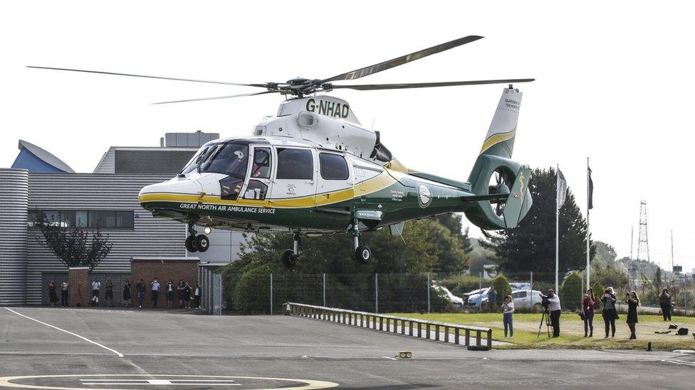 GNAAS Dauphin N3+ helicopter