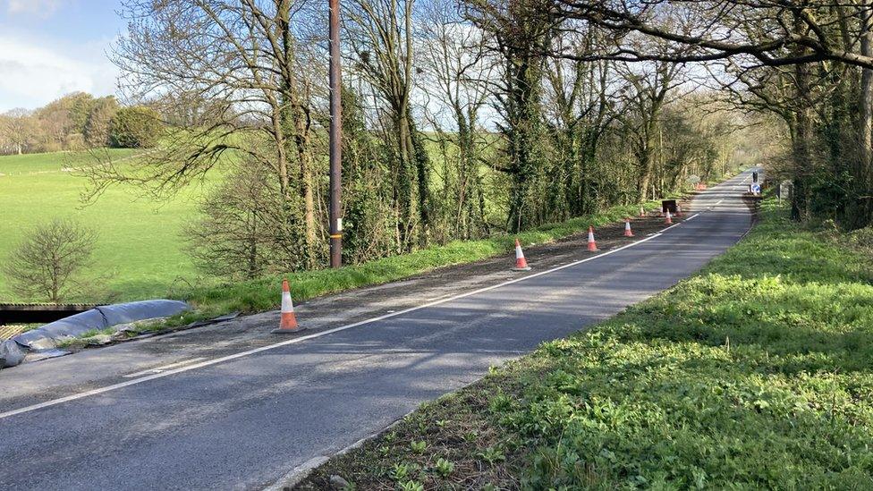 Closed section of A30