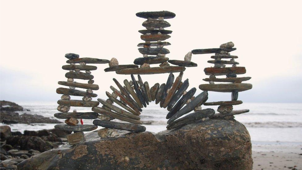 Rock sculpture