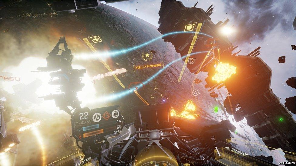 Eve Valkyrie Gameplay