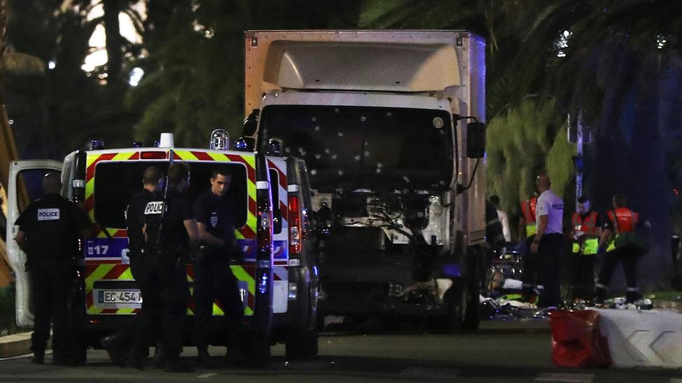 Aftermath of Nice attack