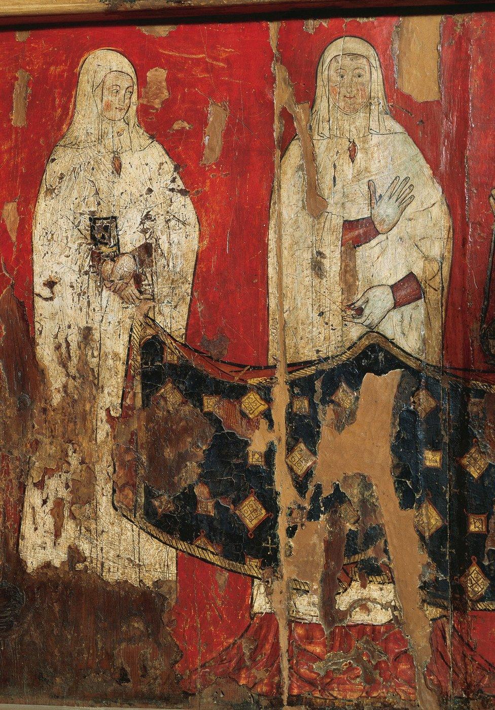 Picture of a painting from Sijena monastery