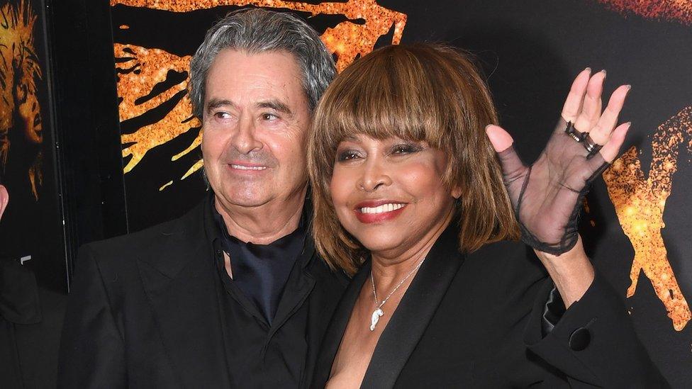 Tina Turner and Erwin Bach