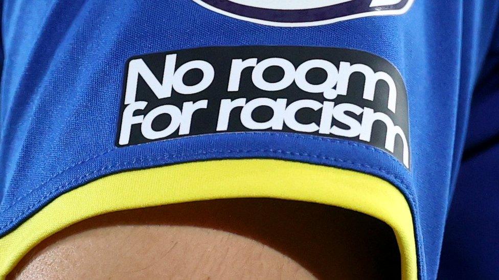 No room for racism logo on shirt