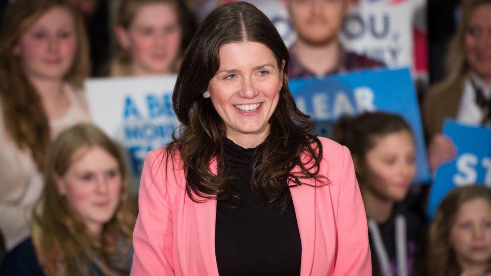 Michelle Donelan, Conservative Prospective Member of Parliament for Chippenham, smiles at a General Election Rally at The Corsham School in Chippenham, south west England in March 2015