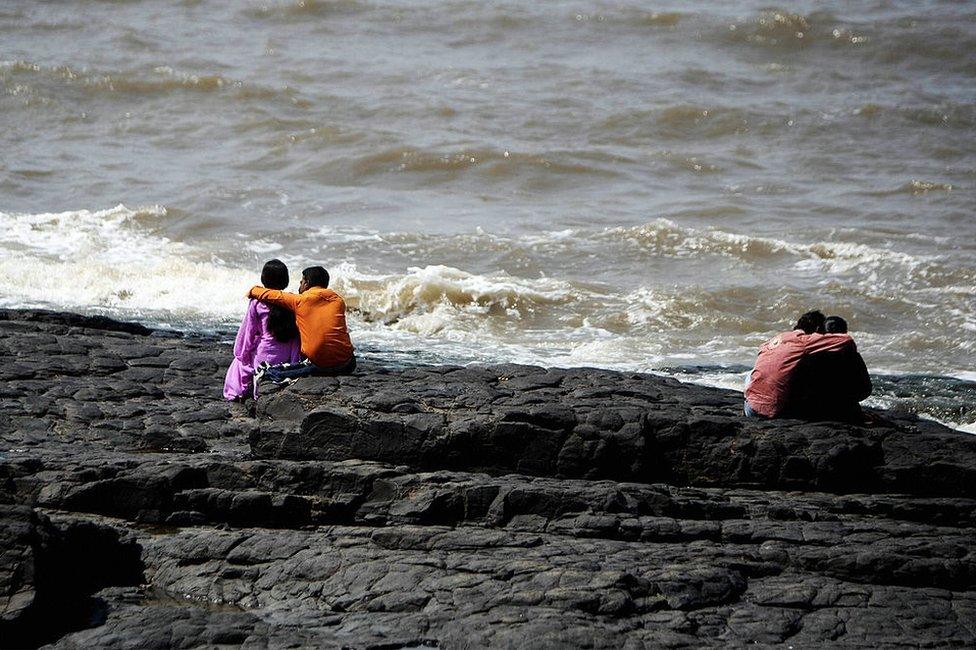 Indian couple in Mumbai