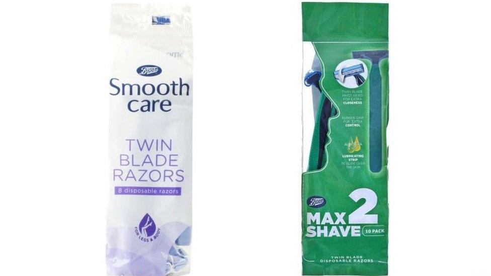 Boots razors for women and men