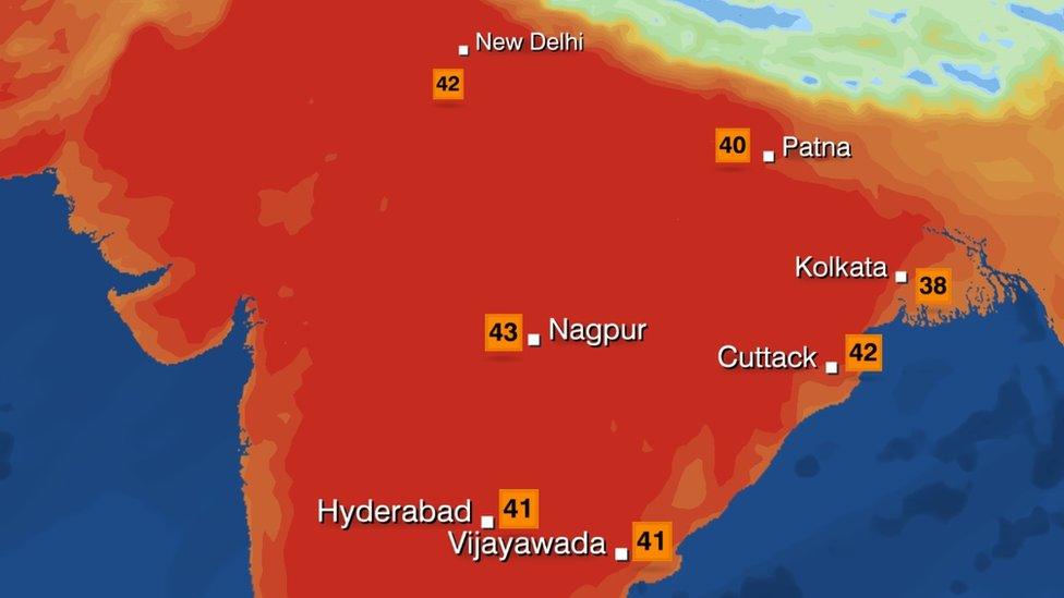 heat map