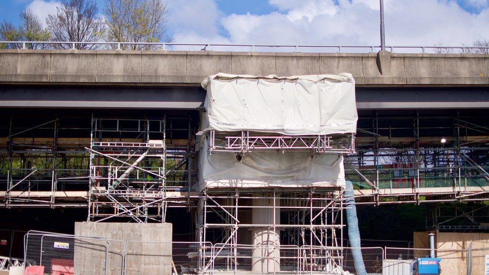 Underneath Spaghetti Junction