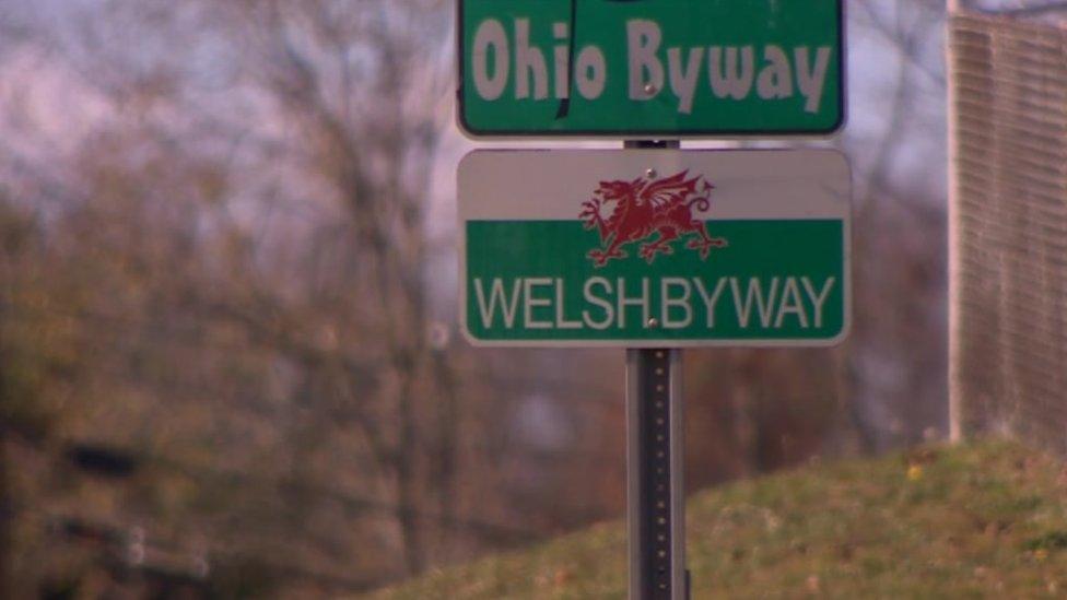 A Welsh sign in Ohio