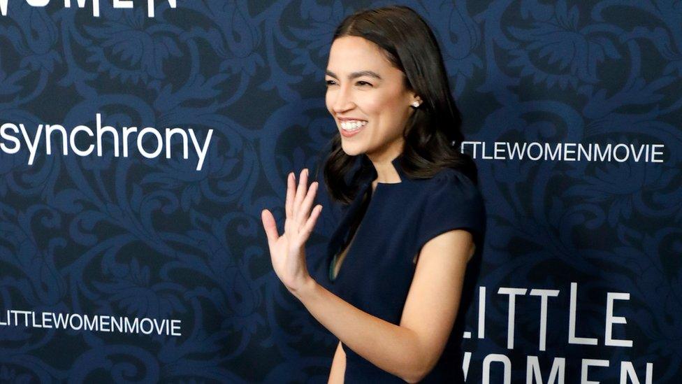 US Democrat Alexandria Ocasio-Cortez