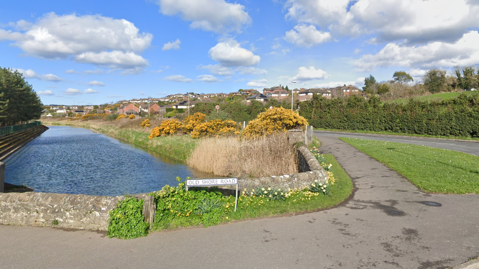 A general street view of the Old Shore Road in Newtownards