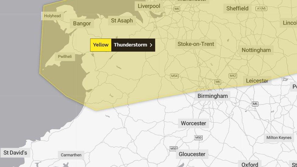 Weather map