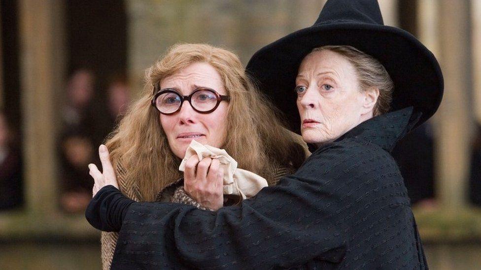 Emma Thompson & Maggie Smith in harry Potter and the Order of the Phoenix