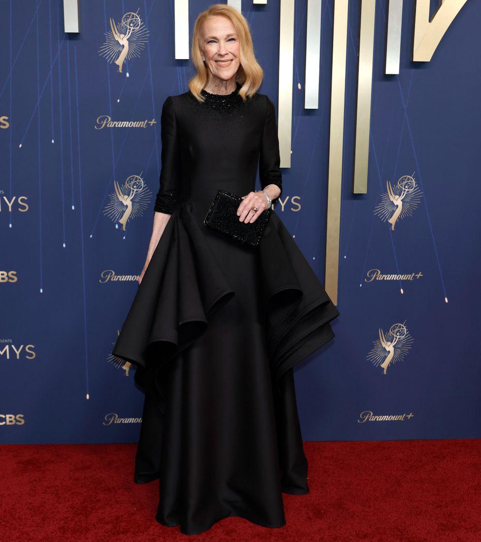 Catherine O'Hara attends the 77th Primetime Emmy Awards at Peacock Theater on September 14, 2025 in Los Angeles, California.
